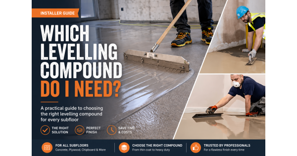 Which Levelling Compound Do I Need? Concrete, Timber & Anhydrite Guide