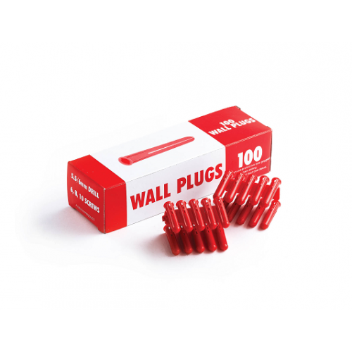 Plastic Plugs Red 1000 pack Plastic Plugs Red 1000 pack