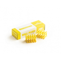 Plastic Plugs Yellow 1000 pack