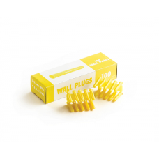 Plastic Plugs Yellow 1000 pack
