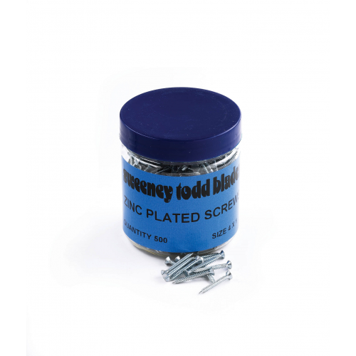 Zinc Plated Screws 4 x 1" 500 Zinc Plated Screws 4 x 1" 500