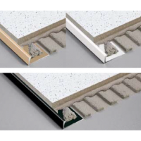 Aluminium Edging Profile WHITE 250cm