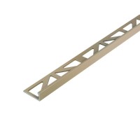 Aluminium Edging Profile BEIGE 250cm