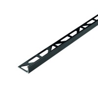 Aluminium Edging Profile BLACK 250cm