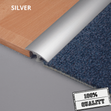 Carpet to Floor Transition Bar for 0 to 9 mm Heights | 90CM 30MM