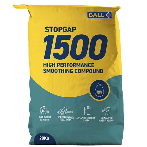 STOPGAP 1500 AquaPro– High-Performance Water-Mix Smoothing Compound STOPGAP 1500 AquaPro– High-Performance Water-Mix Smoothing Compound