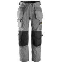 Snickers 3223 Floorlayer Trousers Light Grey