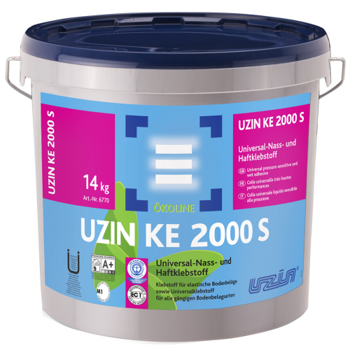 Uzin KE2000s Adhesive for vinyl, LVTs and Rubber Uzin KE2000s Adhesive for vinyl, LVTs and Rubber