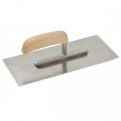 Notched Trowel V-Shaped 3 mm Tooth 28cm Notched Trowel V-Shaped 3 mm Tooth 28cm