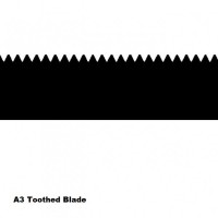 A3 Toothed Adhesive Blades 18cm Set of 10